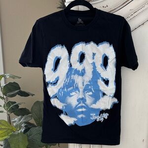 Rapper Juice WRLD 999 Men’s Small head in the clouds T-shirt